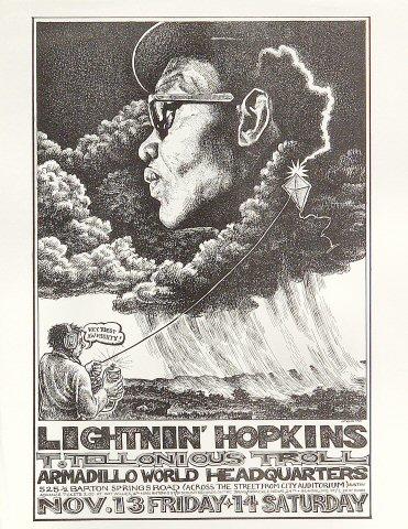 Lightnin' Hopkins Handbill