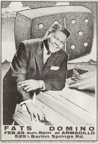 Fats Domino Handbill