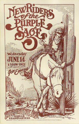 The New Riders of the Purple Sage Poster