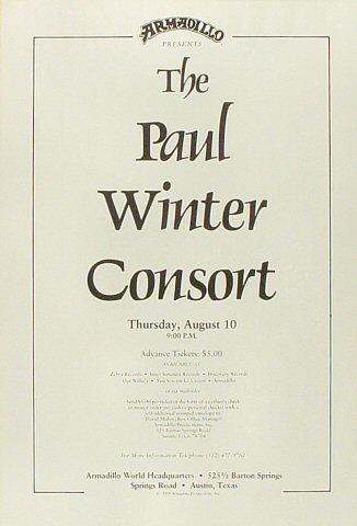 Paul Winter Consort Poster