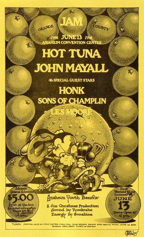 Hot Tuna Handbill