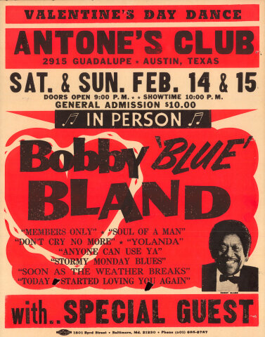 Bobby "Blue" Bland Poster