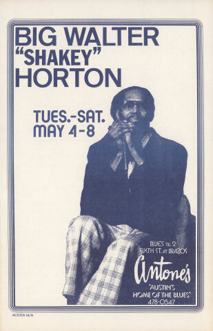 Big Walter Horton Poster