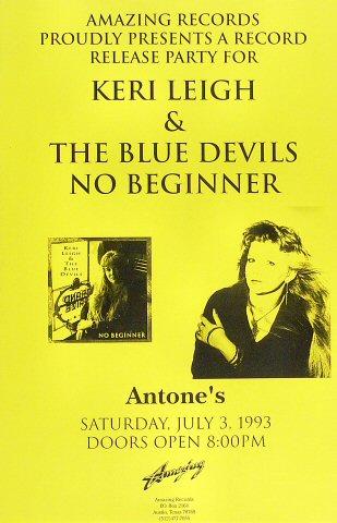 Keri Leigh and The Blue Devils Poster
