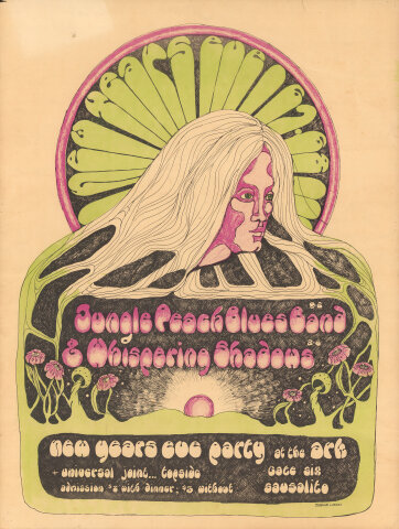 Jungle Peach Blues Band Poster