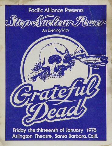 Grateful Dead Program