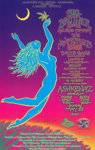 Musicians for Medical Marijuana Benefit Concert Poster