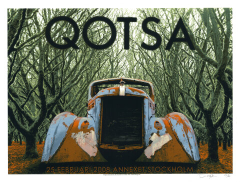 Queens of the Stone Age Silkscreen