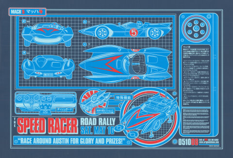 Speed Racer Silkscreen