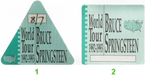 Bruce Springsteen 1992-1993 World Tour