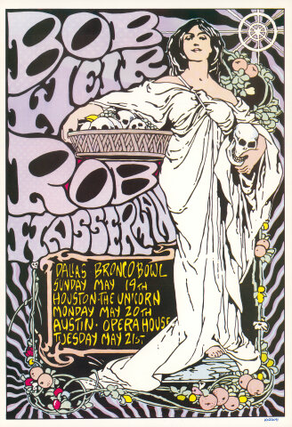 Bob Weir & Rob Wasserman Poster