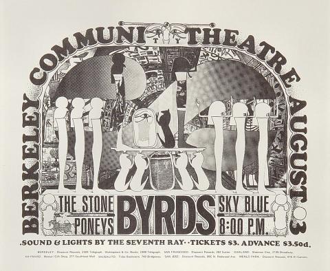 The Byrds Handbill