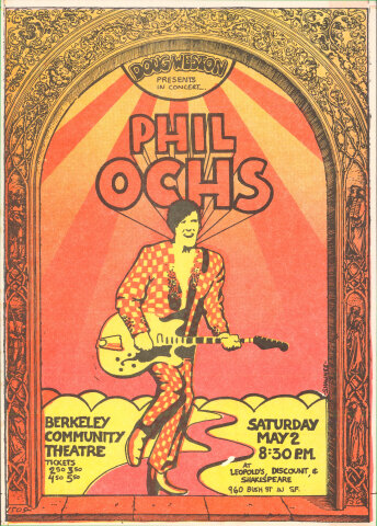 Phil Ochs Handbill