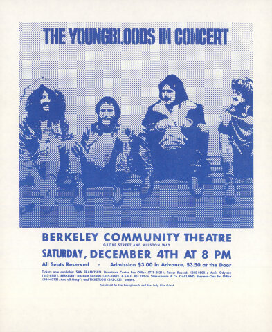 Youngbloods Handbill