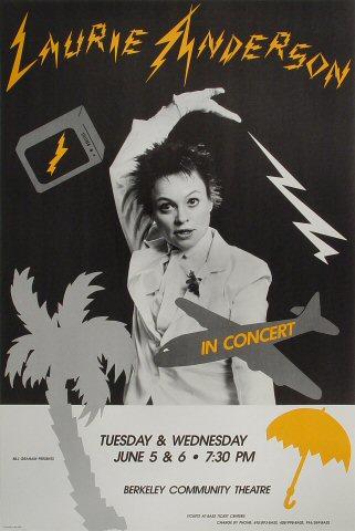 Laurie Anderson Poster