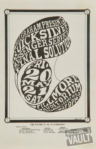 Quicksilver Messenger Service Handbill