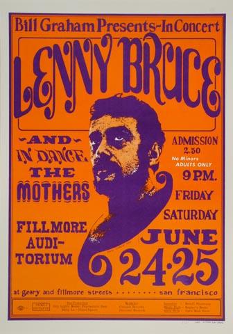 Lenny Bruce Postcard