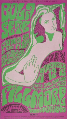 at Concert Winterland, 23, Sep Sound The from Wolfgang\'s 1966 Poster Vintage