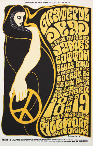 Grateful Dead Handbill ヴィンテージ ポストカード ミュージシャン