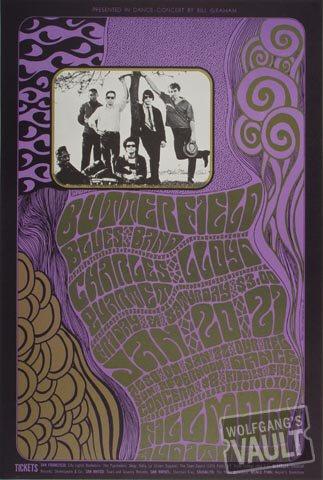 The Paul Butterfield Blues Band Handbill