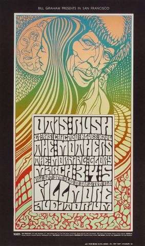 Otis Rush Chicago Blues Band Poster