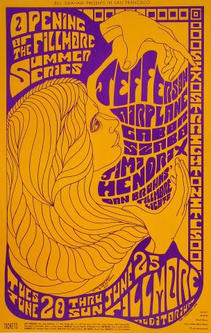 Jefferson Airplane Handbill