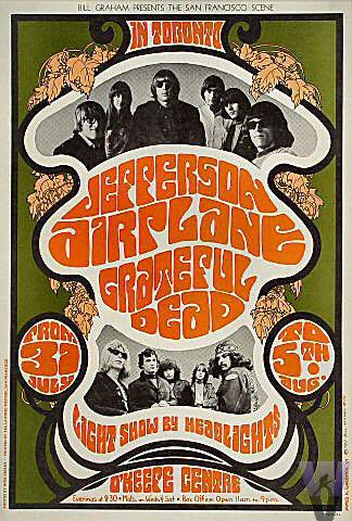 Jefferson Airplane Handbill