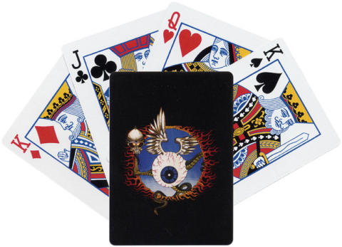 Jimi Hendrix Experience Playing Cards