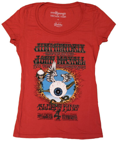 Jimi Hendrix Experience Women's T-Shirt