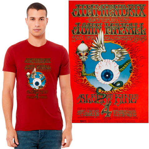 Flying Eyeball T-Shirt/Poster Set
