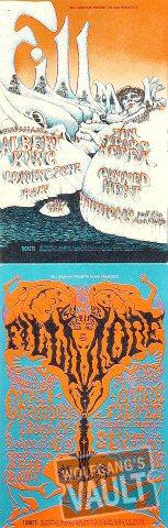 The Chambers Brothers Vintage Concert Poster from Fillmore