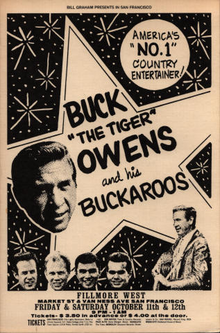 Buck Owens and the Buckaroos Poster