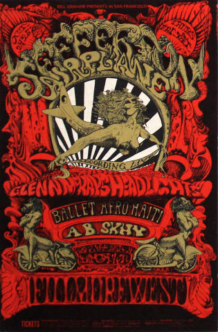 Jefferson Airplane Handbill