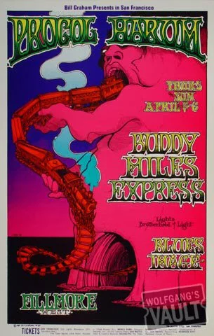 Procol Harum Handbill
