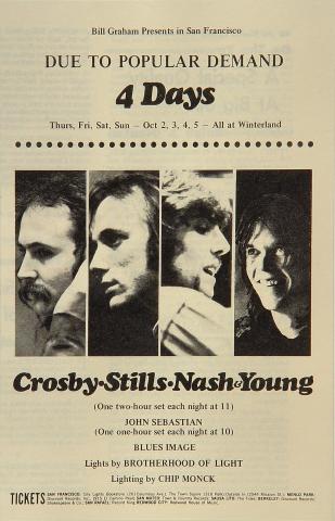 Crosby, Stills, Nash & Young Program