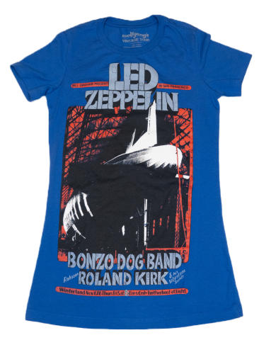 Led Zeppelin Women's Vintage Tour T-Shirt