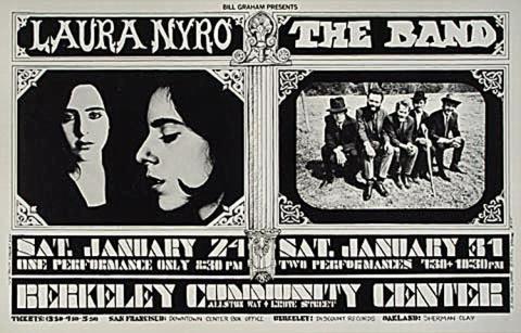 Laura Nyro Handbill