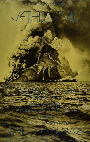Jethro Tull Vintage Concert Poster from Fillmore West, Apr 2