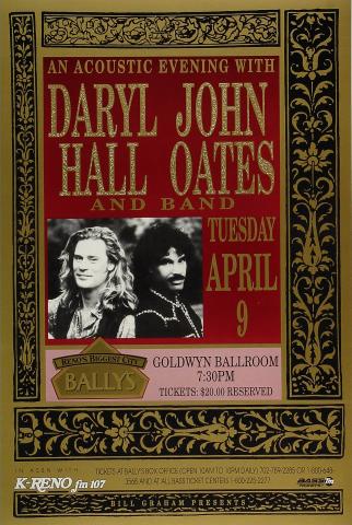 Hall & Oates Poster