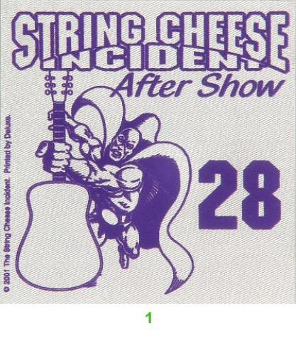 String Cheese Incident Backstage Pass