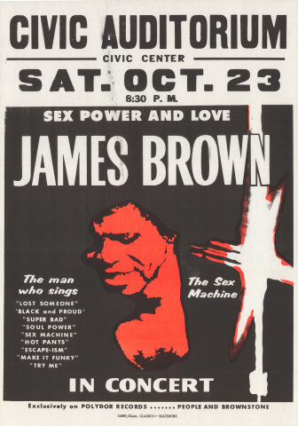 James Brown Poster