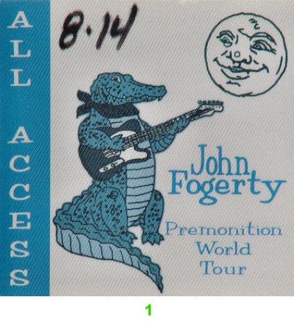 John Fogerty Backstage Pass