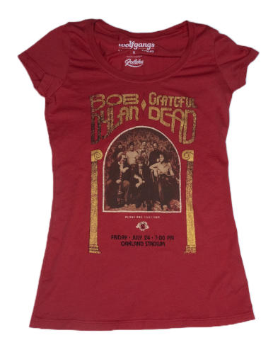 Bob Dylan Women's Vintage Tour T-Shirt