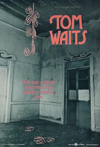 Tom Waits Poster