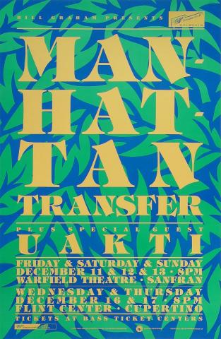 The Manhattan Transfer Poster