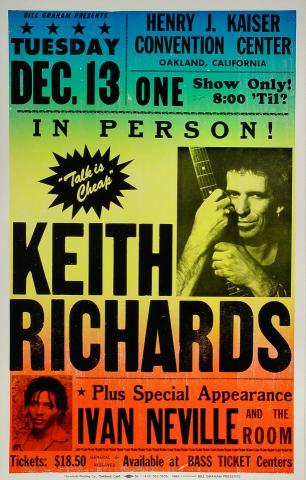 Keith Richards Poster