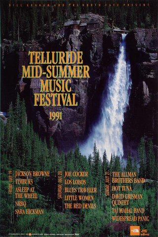 Telluride Mid-Summer Music Festival Poster