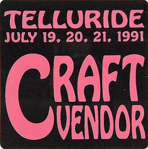 Telluride Mid-Summer Music Festival Sticker