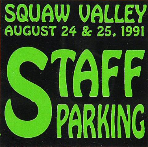 Squaw Valley Summer Music Festival Sticker