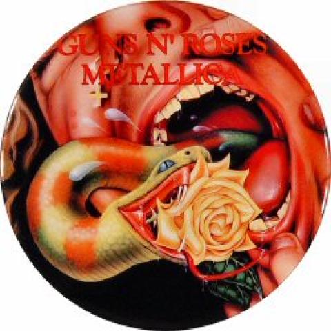 Guns N' Roses Pin from Oakland Coliseum Stadium, Sep 24